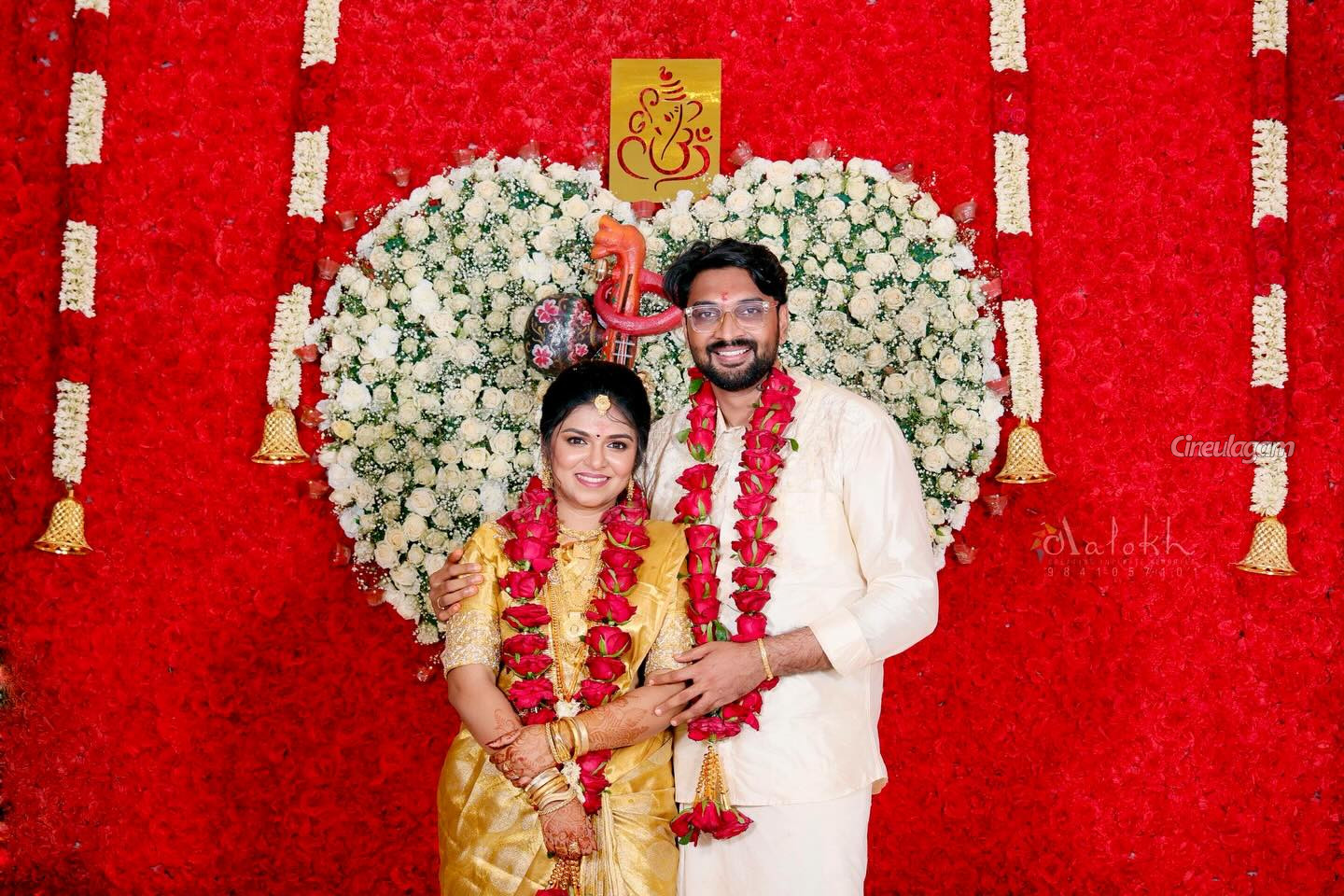 நடிகை ரவீனா ரவிக்கு திருமணம் நிறைவு – பிரபல மலையாள இயக்குனர் தேவனை மணந்தார்!