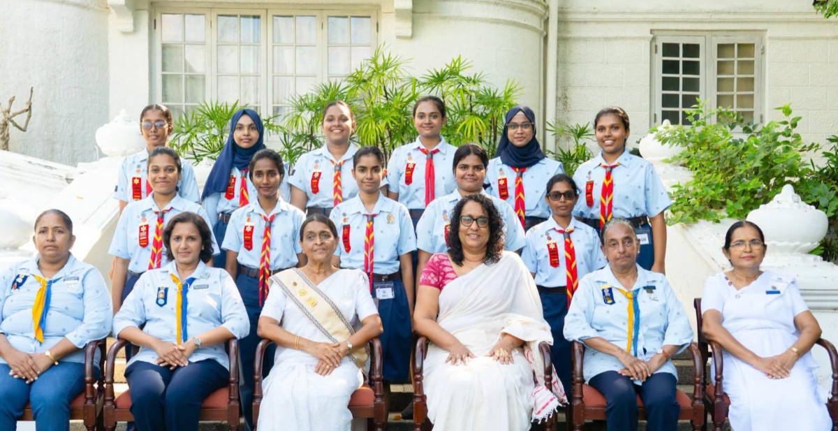 அலரி மாளிகையில் பெண்கள் சாரணர் இயக்க விருது விழா: 350 பேருக்கு விருதுகளை வழங்கிய பிரதமர் ஹரிணி அமரசூரிய