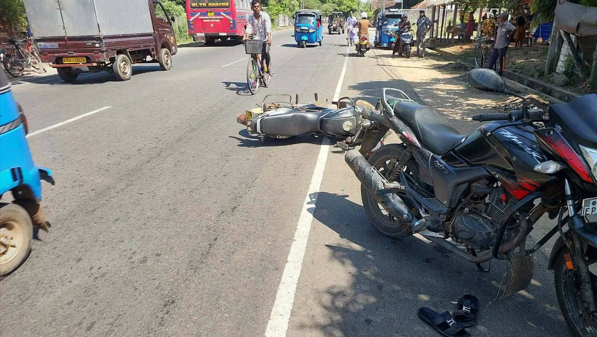 மட்டக்களப்பு கொம்மாதுறையில் விபத்து: ஒருவர் படுகாயம்